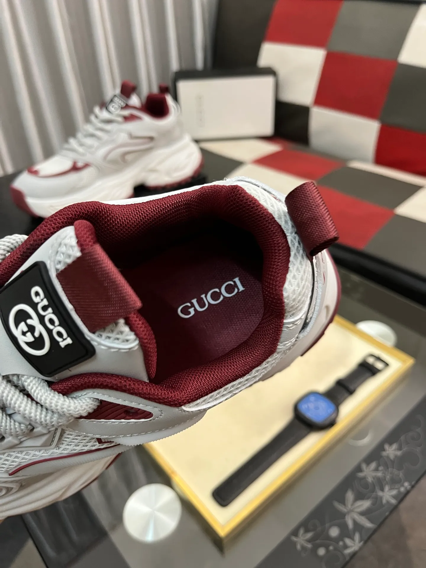 Men's shoes💰480⌚️⌚️【GUCCI】Gaobang casual and fashionable men's shoes👟hot style💥simple and elegant style, exclusive for trendy men. Unique official website latest brand elements👑Gucci original decoration, fashionable and generous, original calfskin fabric➕Comfortable leather lining ✅Size: 38-44, 2⃣️colors available